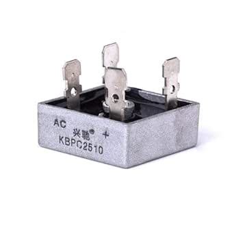 GURU ELECTRONICS Imported KBPC-2510 Bridge Rectifier 25A 1000V : Amazon ...