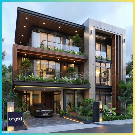 3 Floor House Design in India with Elevation Ideas