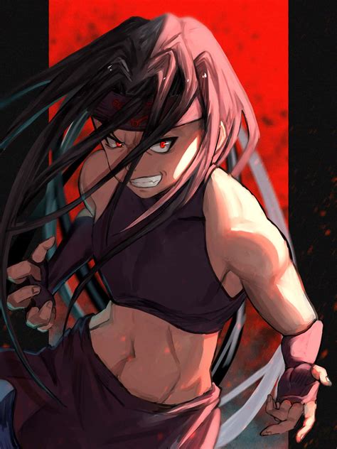 Download Envy from Fullmetal Alchemist in a dark and powerful pose ...