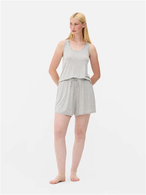 Women's Gray Heather Modal Sleep Shorts | Primark