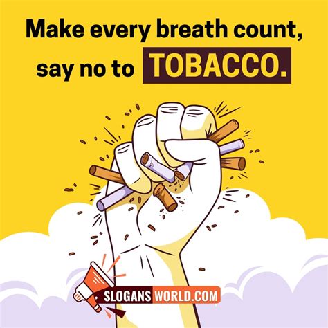 Creative Anti Smoking Slogans Quit Smoking Quotes Vector Icon Ppt