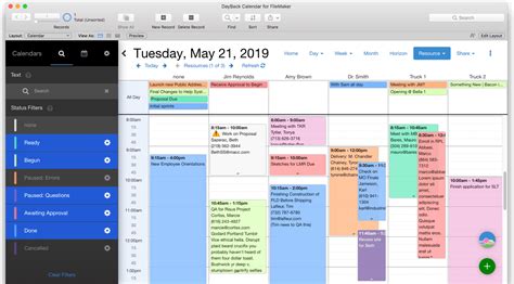 Image result for Gantt Chart FileMaker Pro