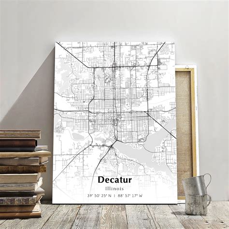 Image result for Decatur IL Map