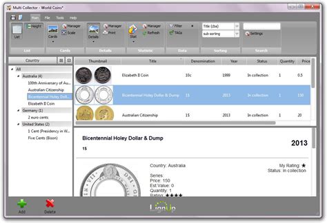 Image result for Coin Collecting Software
