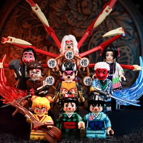 16 New Custom Demon Slayer Minifigures | BLOCKHEADSHOP | Lego custom ...
