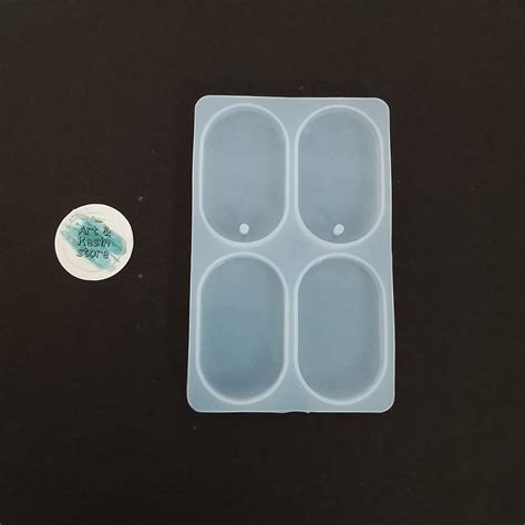 4 Cavity Oval Mould – Affection Art n Resin Store