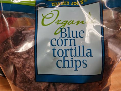 Trader Joe's 365: Day 72 - Organic Blue Corn Tortilla Chips