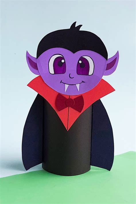 Vampire Toilet Paper Roll Craft For Kids - Universal Leisure Lifestyle