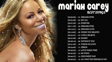 Mariah Carey Greatest Hits Full Album 2021 - Best Songs of Mariah Carey ...