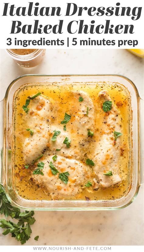 Italian Dressing Chicken | Recipe | Italian baked chicken, Italian dressing chicken, Italian ...