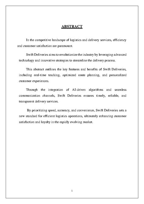 Project - WEB DEVOLOPMENT - ABSTRACT In the competitive landscape of ...
