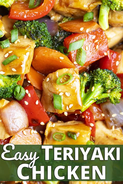 Teriyaki Chicken Stir-Fry (30-Minute Recipe) - Evolving Table | Recipe ...