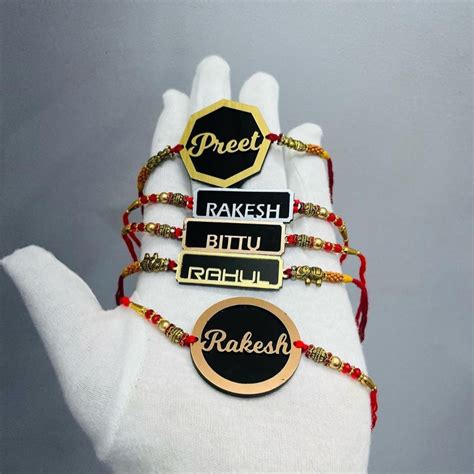 Customized Rakhi with Name | Rakshabandhan Gifts | Giftify