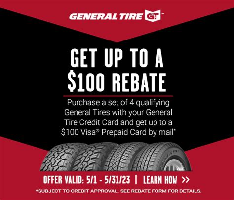 General Tire Rebate Form 2023 - Printable Forms Free Online
