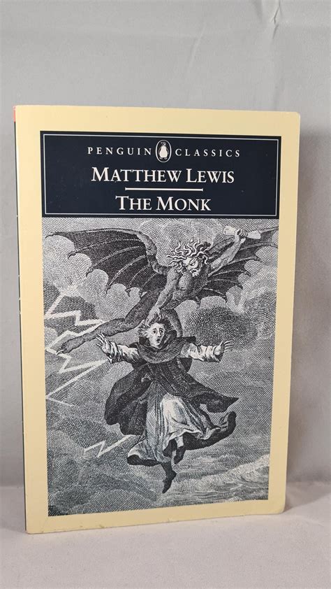 Matthew Lewis - The Monk, Penguin Classics, 1998, Paperbacks – Richard ...