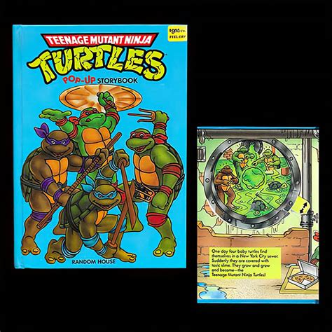 Children’s Pop-Up Book: “Teenage Mutant Ninja Turtles,” Popup Book ...