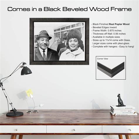 Dr. & Mrs. Martin Luther King Jr. Photograph in a | Ubuy India
