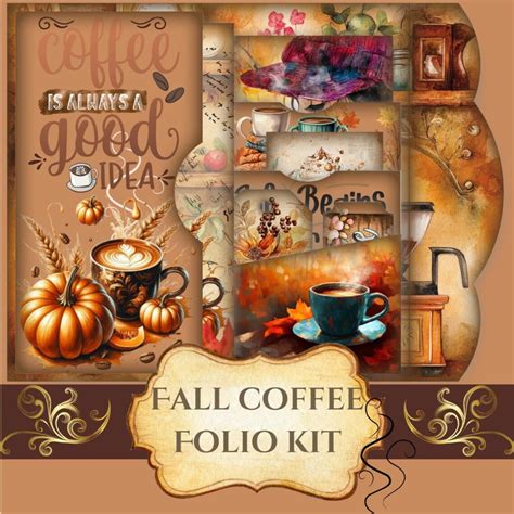 Folio Kit Bundle | Junk Journal Folio Kits | Christmas | Coffee Girl ...
