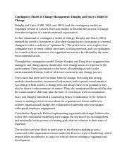 Systems Contingency Model Change Management 的图像结果