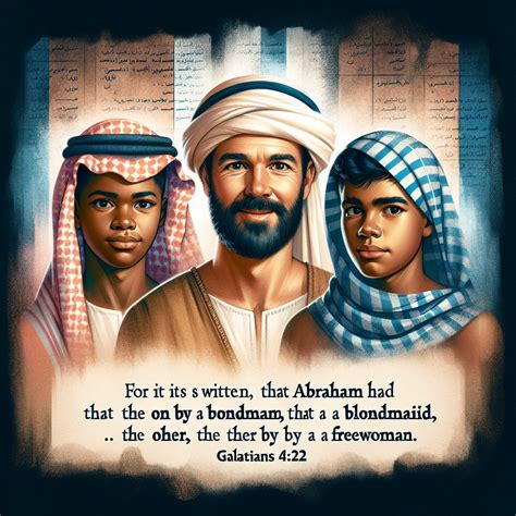 Galatians 4:22 Artwork | Bible Art