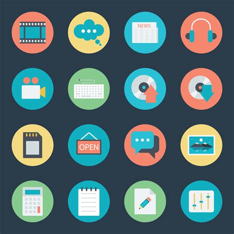 Multimedia Vector Icons 的图像结果