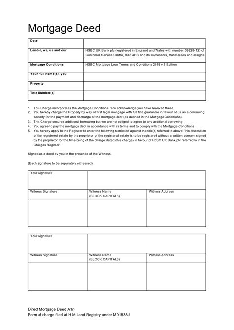 Mortgage Vs Deed Of Trust at Susan Lebrun blog