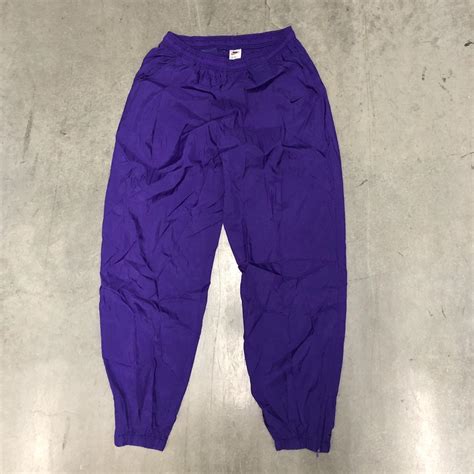 Nike Men's Purple Trousers | Depop
