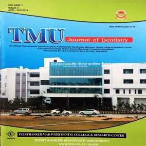 TMU Journal of Dentistry | Teerthanker Mahaveer University
