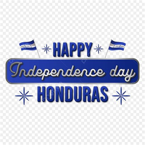 Honduras Independence Day Logo With Flags Free, Honduras, Independence ...