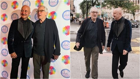 Anupam Kher in shock as Robert De Niro attends Tanvi The Great premiere ...