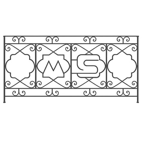 Wrought Iron Balcony Railing | Spanish Colonial Design