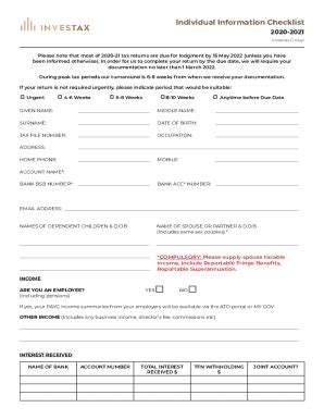 Image result for Individual Information Table