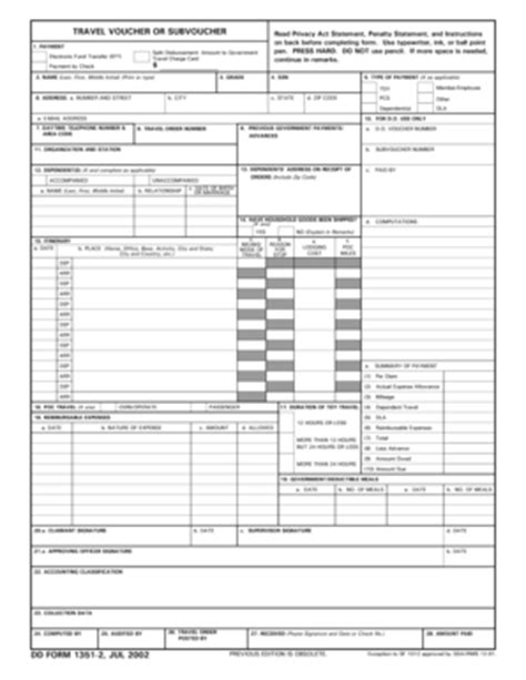 13 51 Travel Voucher - Fill Online, Printable, Fillable, Blank | pdfFiller