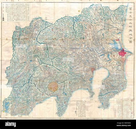 Edo Japan Map