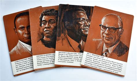 Sixteen Portraits of Notable African Americans. | Donald Lloyd Miller ...