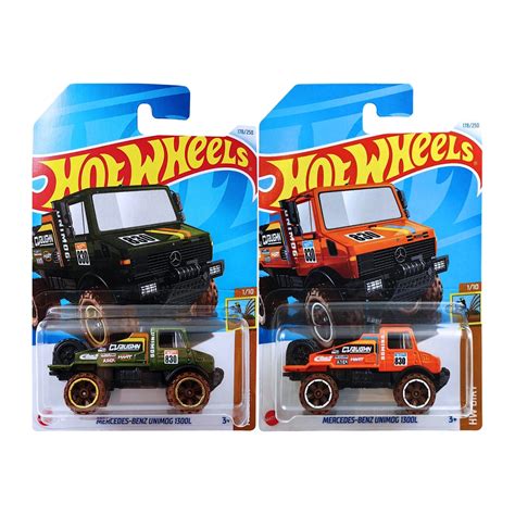 Hot Wheels HW DIRT - Mercedes-Benz Unimog 1300L - Pack of 2 – Jaiman Toys