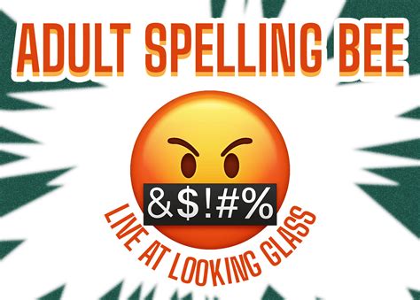 ADULT SPELLING BEE – Hosted at Looking Glass | Time Emporium Escape Rooms