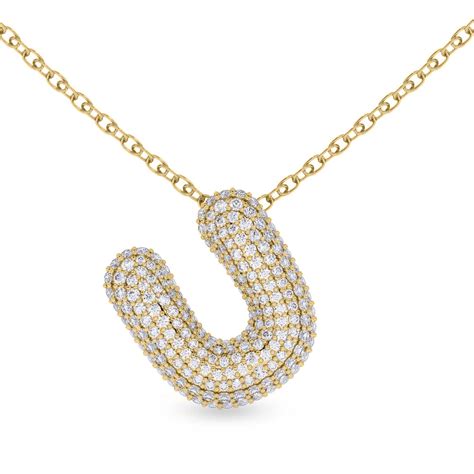 Shop Lab Grown Diamond Initial Necklaces - Friendly Diamonds