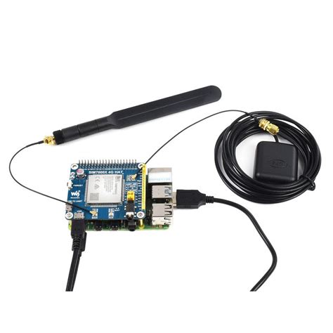 SIM7600G-H 4G HAT for Raspberry Pi LTE Cat-4 GNSS – ThinkRobotics.com