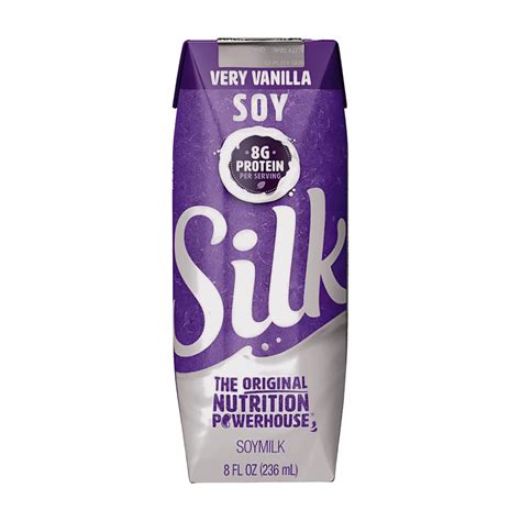 Silk Shelf-Stable Very Vanilla Soymilk | Milk Pick