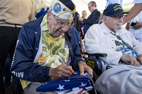 Pearl Harbor Attack Survivors Centenarian Pearl Harbor Survivors