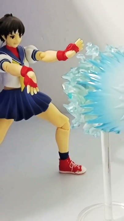SH Figuarts Sakura Kasugano From Street Fighter/ With Ryu Outfit 2 ...