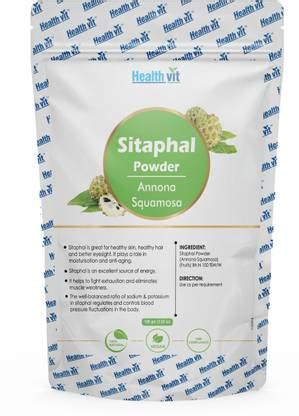 HealthVit Natural Sitaphal Powder Price in India - Buy HealthVit ...