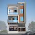 Ground First And Second Floor shop Residency House Design ...