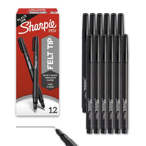 Snapklik.com : Sharpie Felt Tip Pens, Fine Point