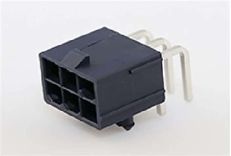 1724480006 Molex | Molex Mini-Fit Jr. Series Right Angle Through Hole ...