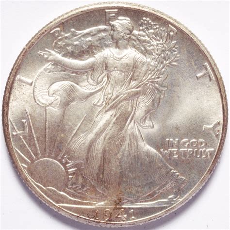 1941 Liberty Walking Silver Half Dollar - Numismax