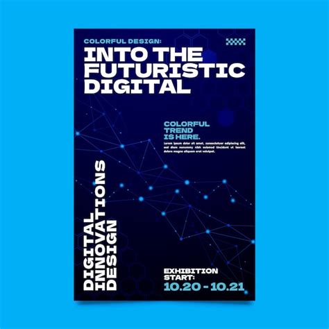 Digital Tech Algorithm Poster 的图像结果