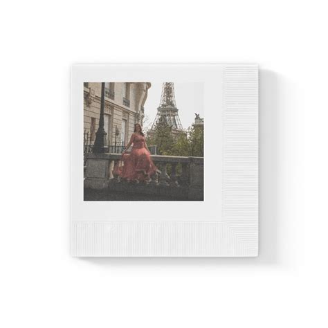 Costumizable ThinJen White Coined Napkins - ThinJen