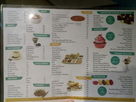 Menu at Sweetsmith, Mumbai, Shop no 132
